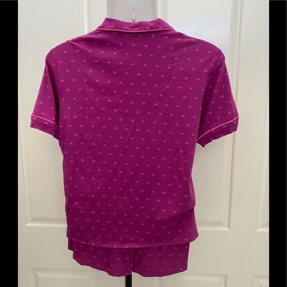 NEW wTag-DKNY Berry 2PC Short/Shirt Pajamas Set L - Picture 4 of 4